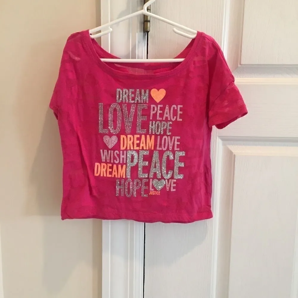 Justice Burnout Tee 💕3/$10
